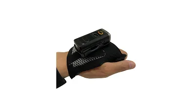 Текстильный браслет-крепление для SR5600 с кнопкой сканирования / для левой руки / размер MIDDLE / textile wristband for SR5600